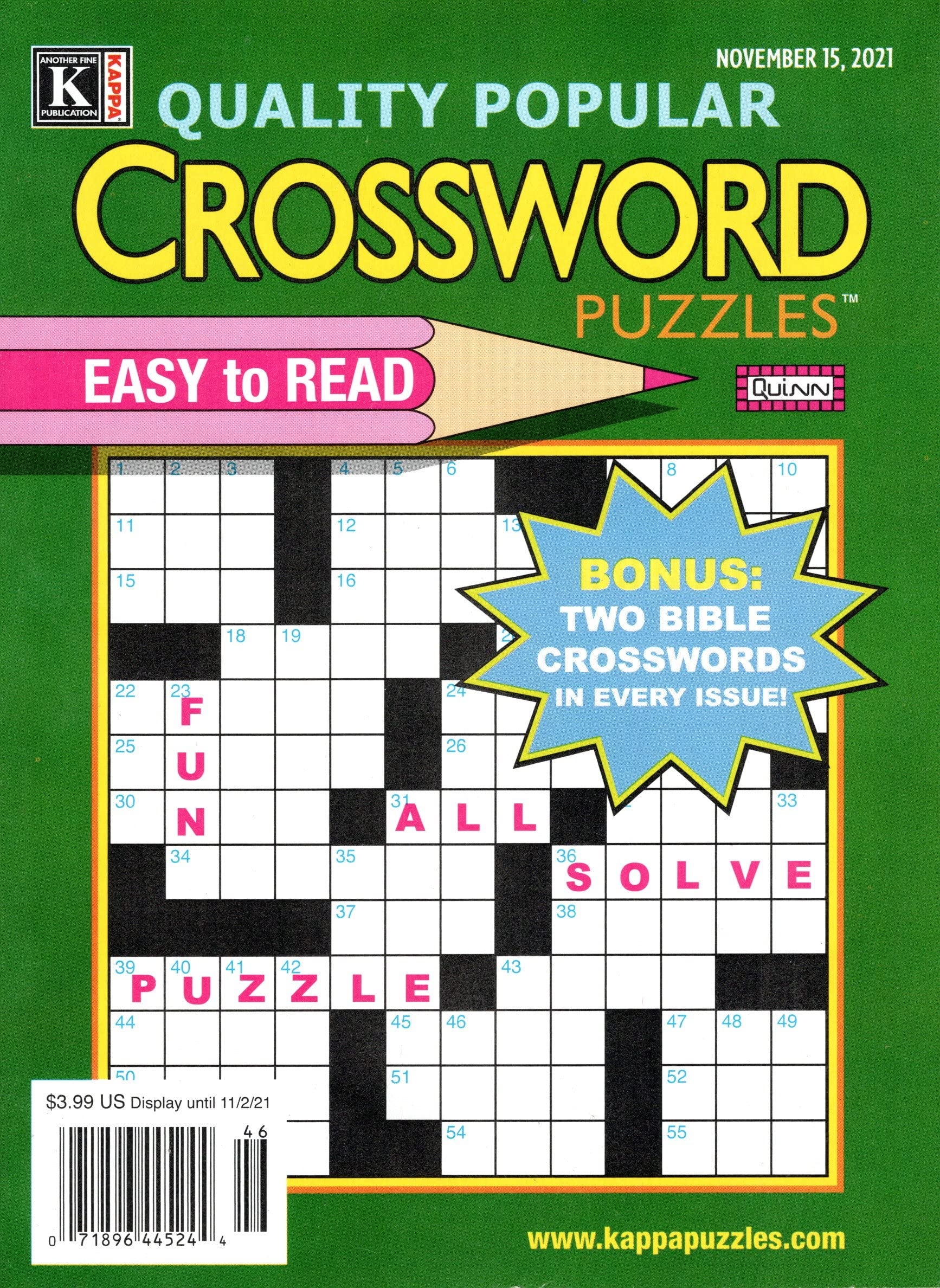 Amazon Lot Of 4 Kappa Crosswords 2 Superb And 2 Quality Popular Kappa Toys Games