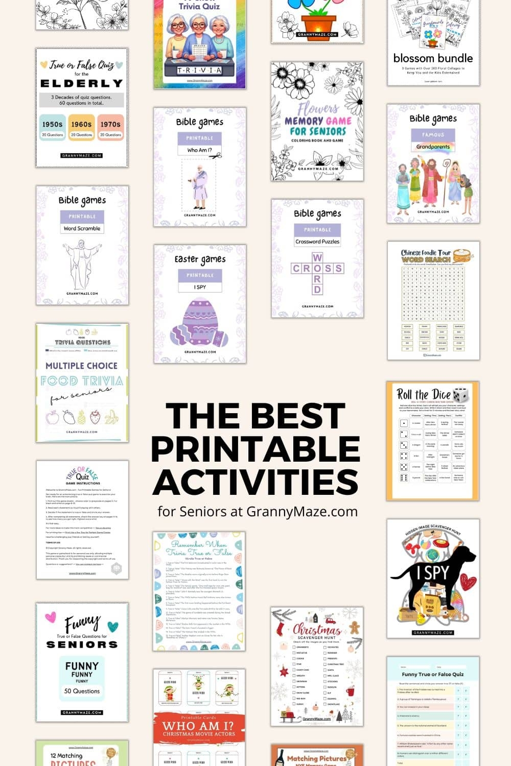 Crossword Puzzles For Seniors Pdf