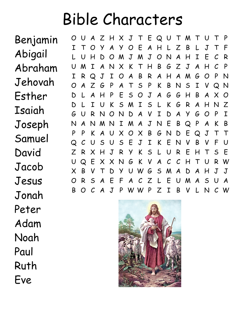 Free Bible Crossword Puzzles Online