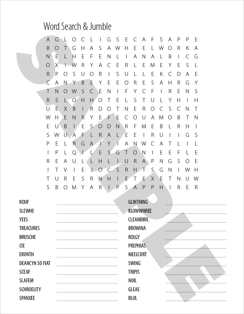 Bible Word Puzzles BWP