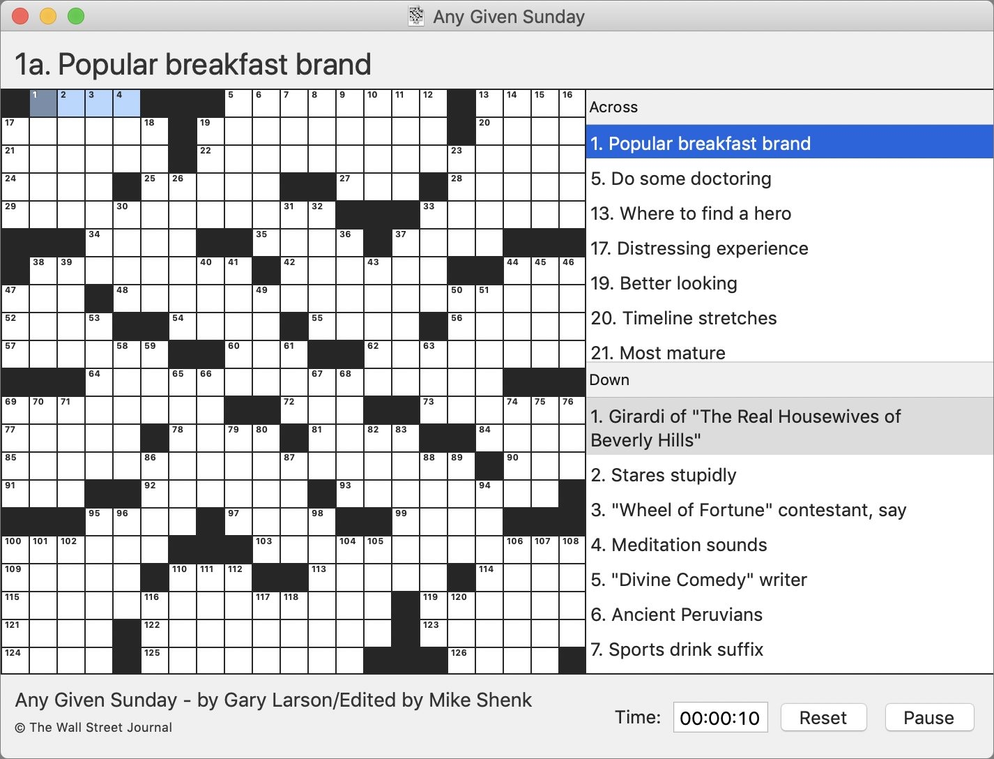 Free App For Crossword Puzzles