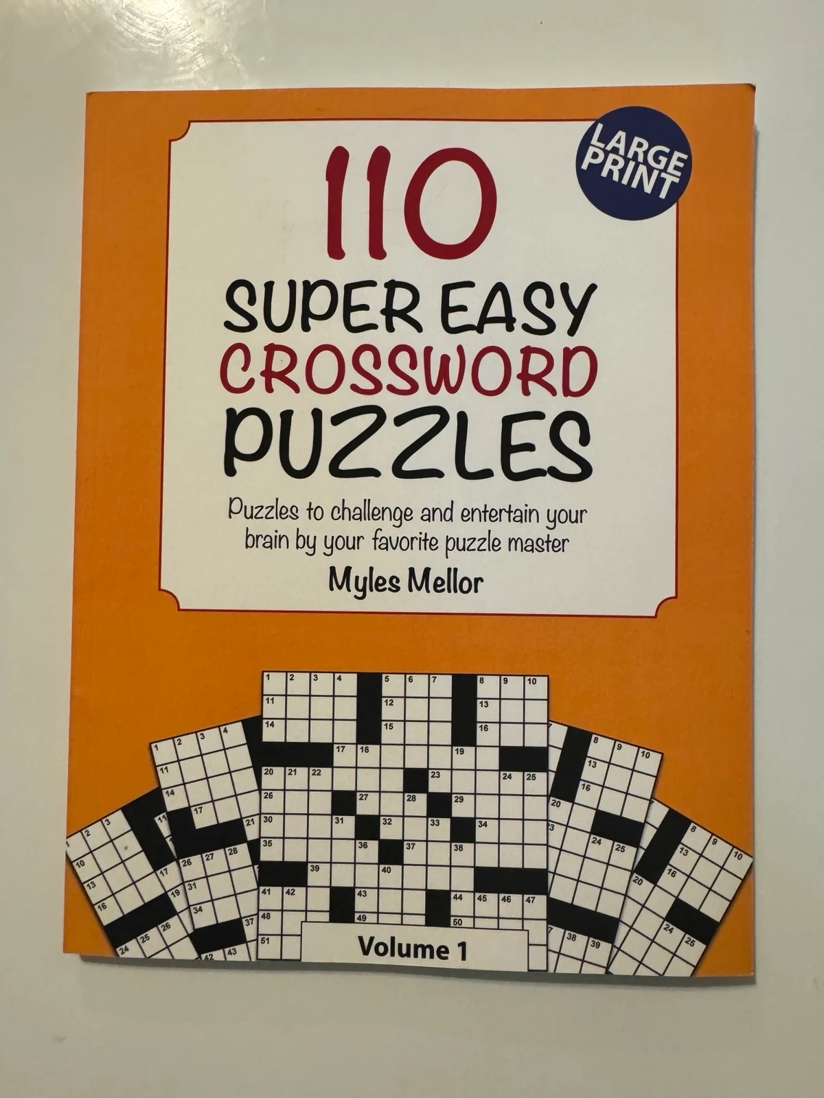 Book 110 Super Easy Crossword Puzzles Large Print Other Books