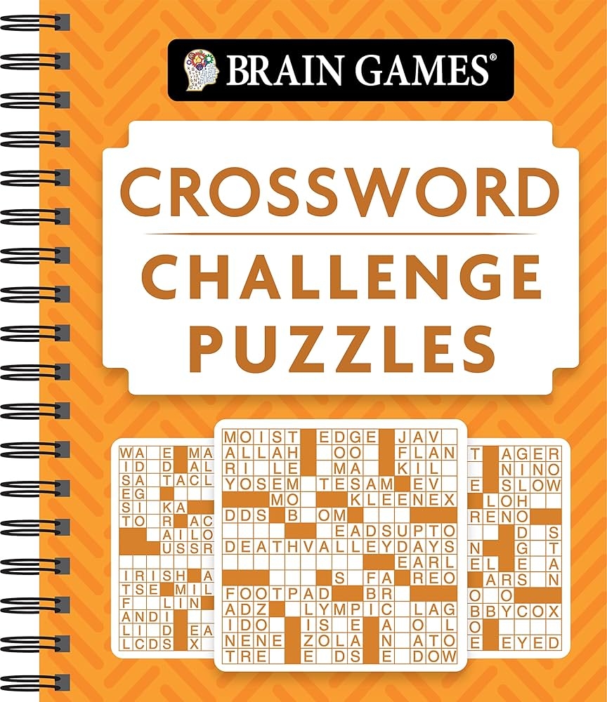 Brain Games Crossword Challenge Puzzles Publications International Ltd Brain Games 9781639381265 Amazon Books