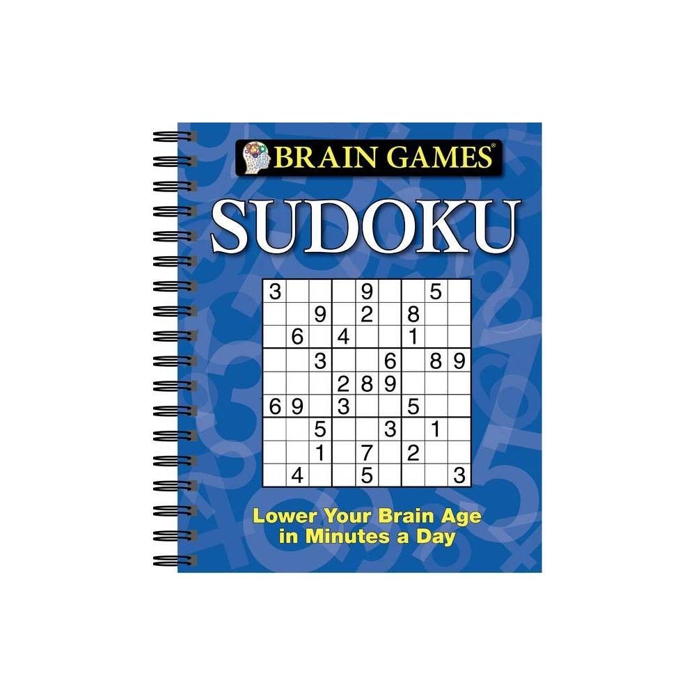 Brain Games Crossword Puzzles Spiral Bound