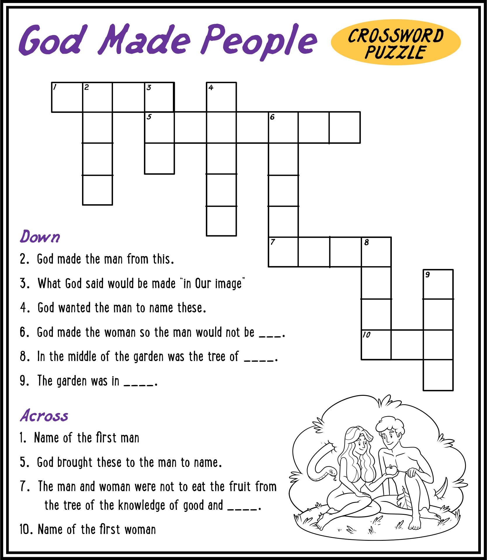 christian crossword puzzles 10 free pdf printables printablee