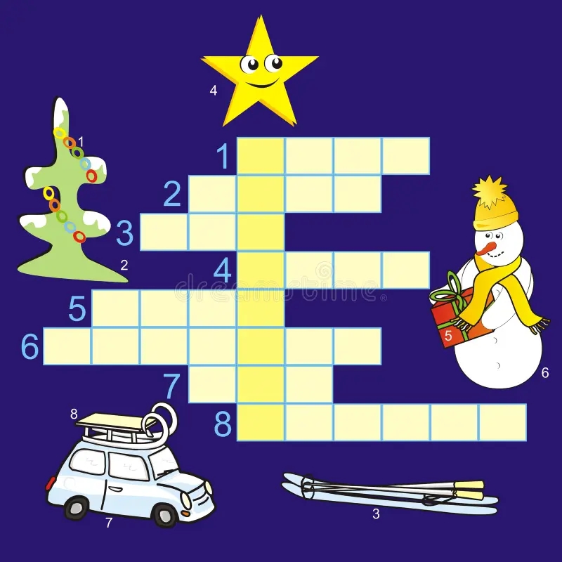 Adult Christmas Crossword Puzzles