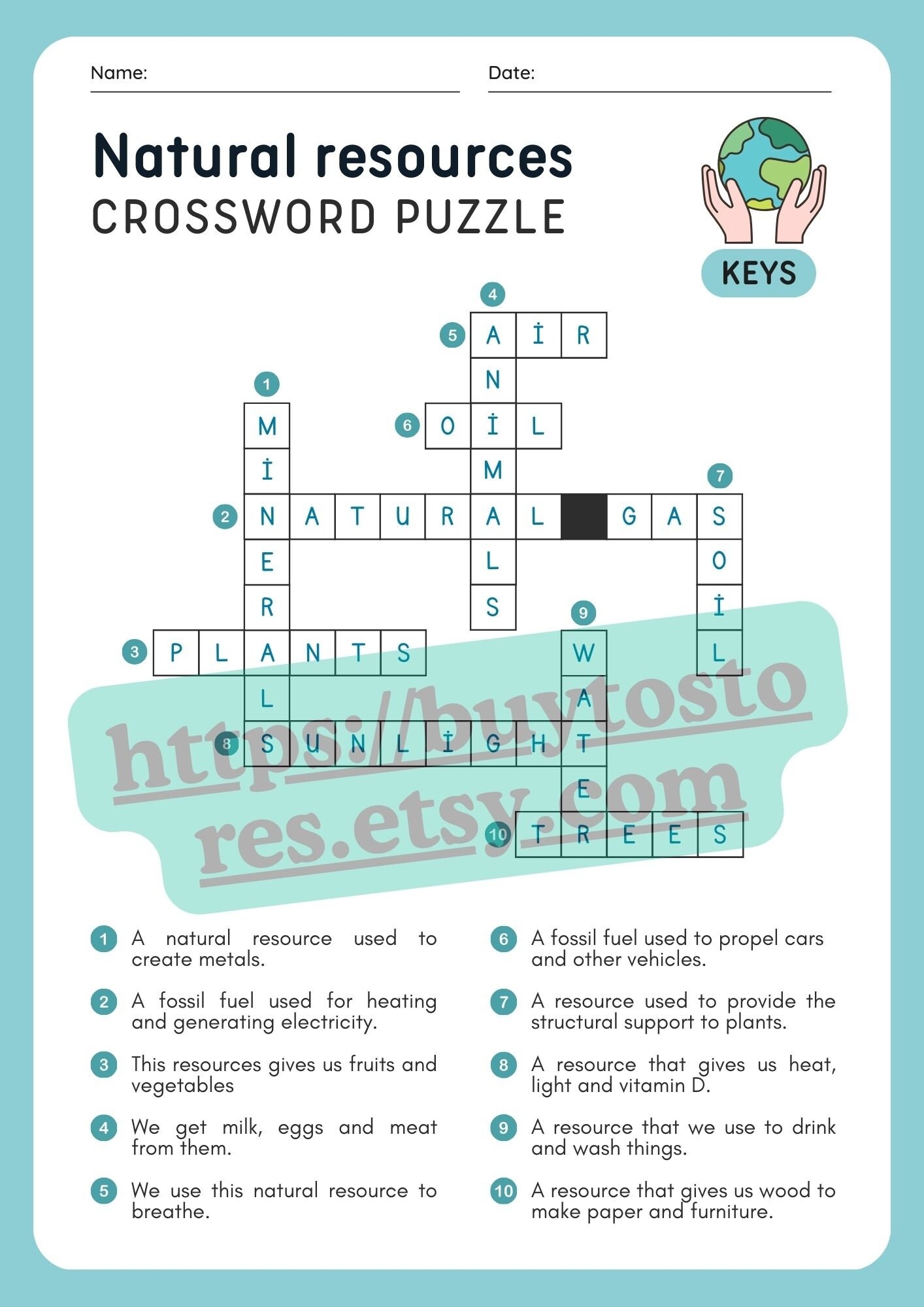 Adult Antonyms Crossword Puzzles