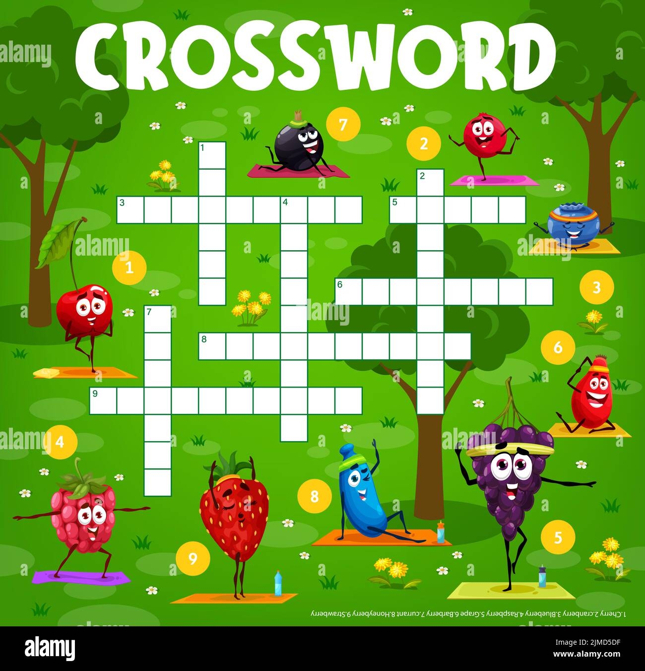 Printable On Grid Crossword Puzzles