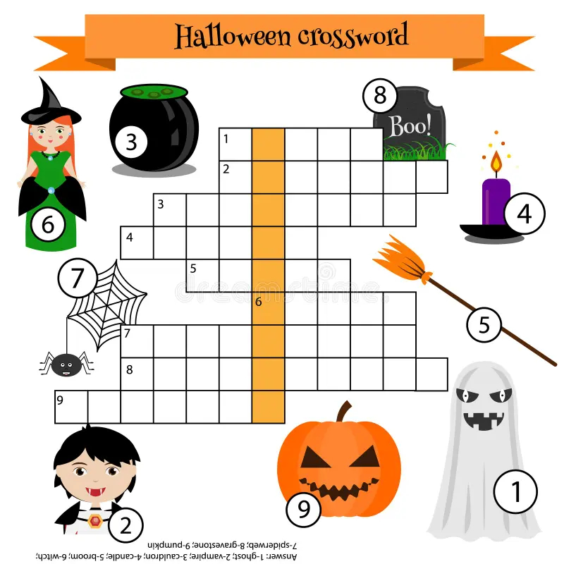 crossword halloween stock illustrations 226 crossword halloween stock illustrations vectors clipart dreamstime