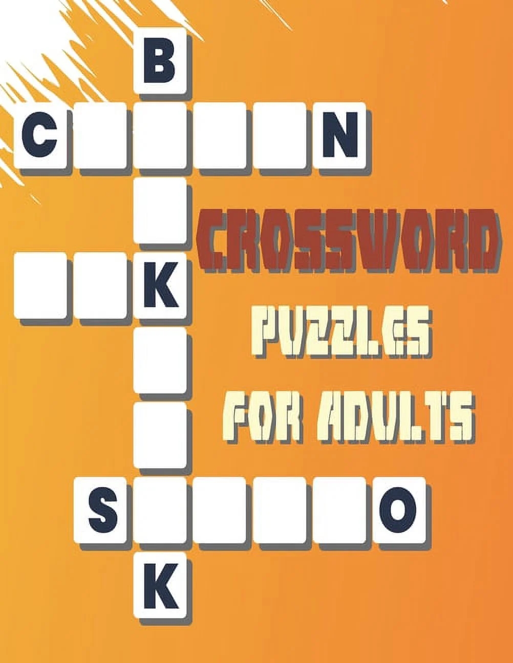 Crossword Puzzels For Adults 42 Puzzles Brain For Men Women Adult Seniors Medium Difficulty EASY TO READ Paperback Walmart