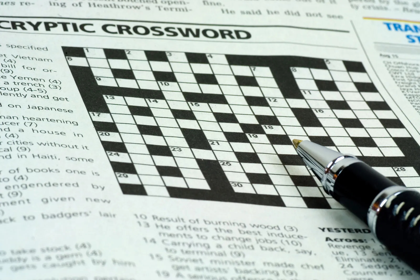 crossword puzzle definition history facts britannica