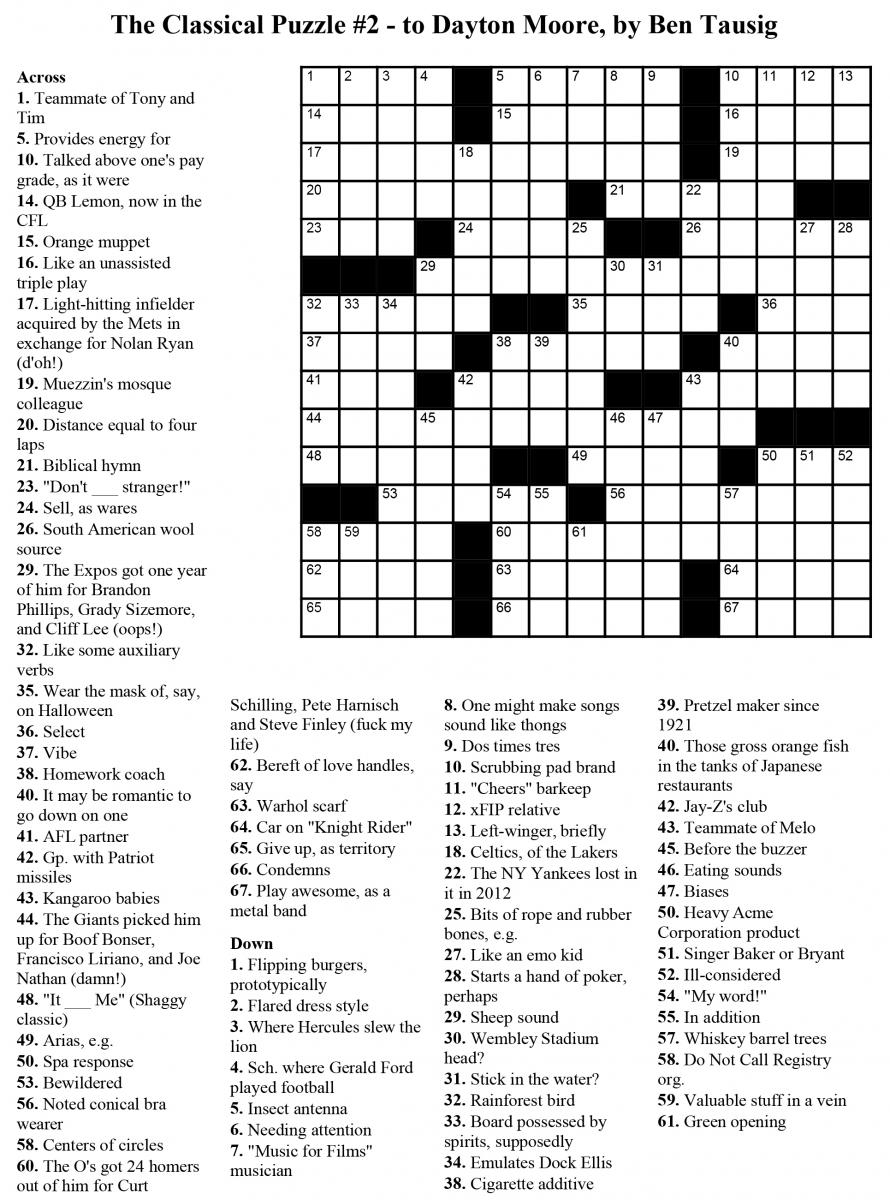 Crossword Puzzle LynnRMitchell