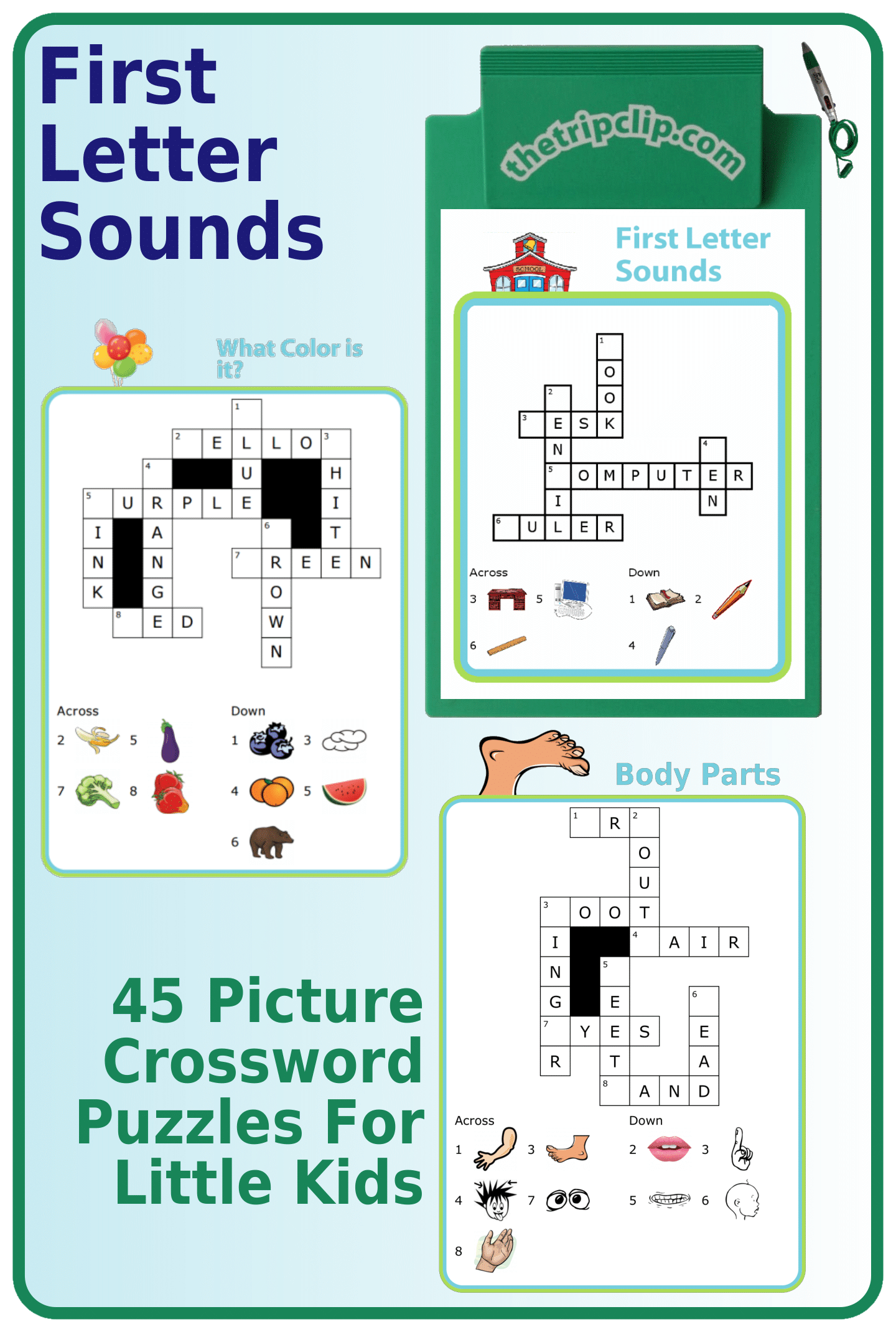 Crosswords First Letter PDF 