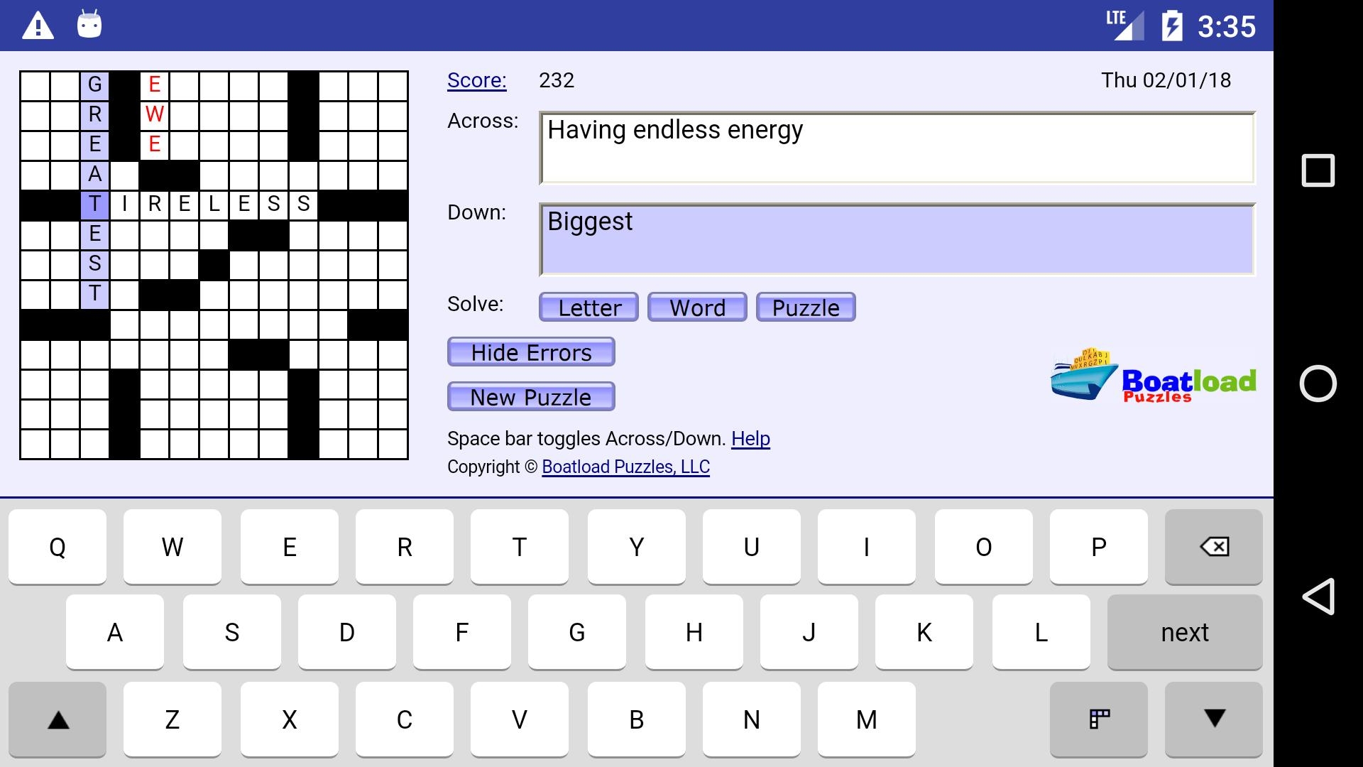 daily crosswords apk for android download