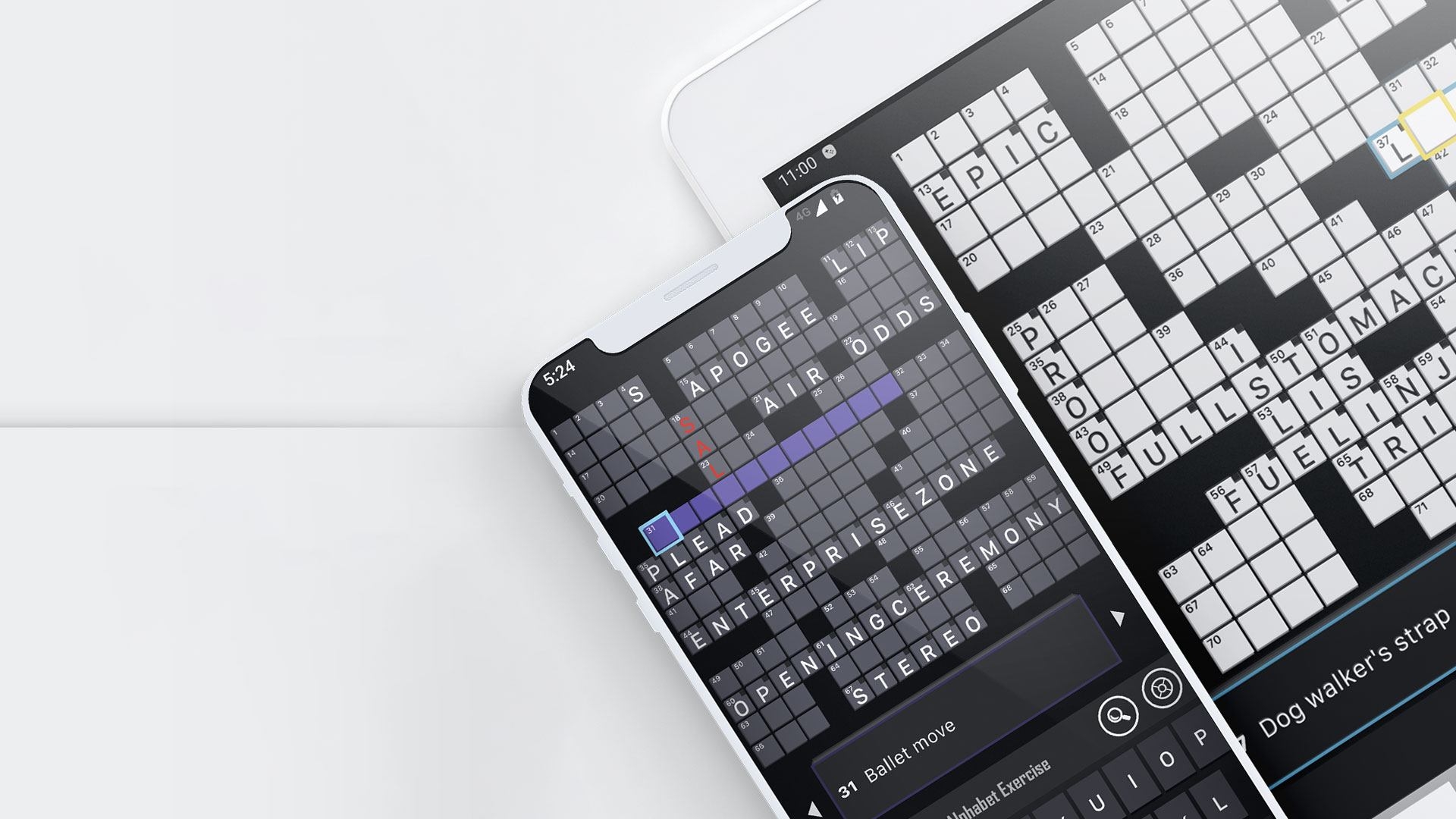 download play crossword puzzle free on pc mac emulator