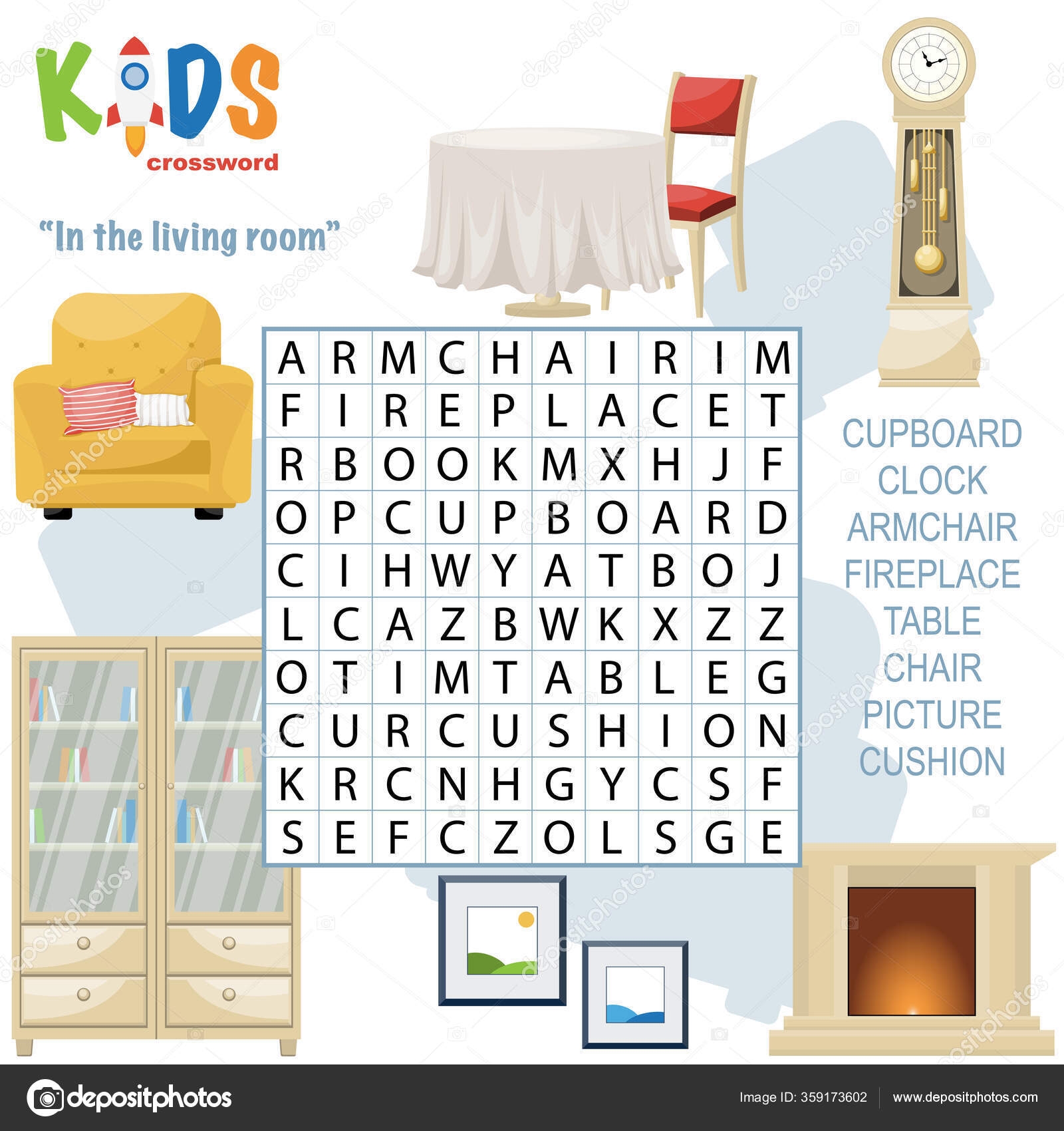 Elementary School Crossword Puzzles
