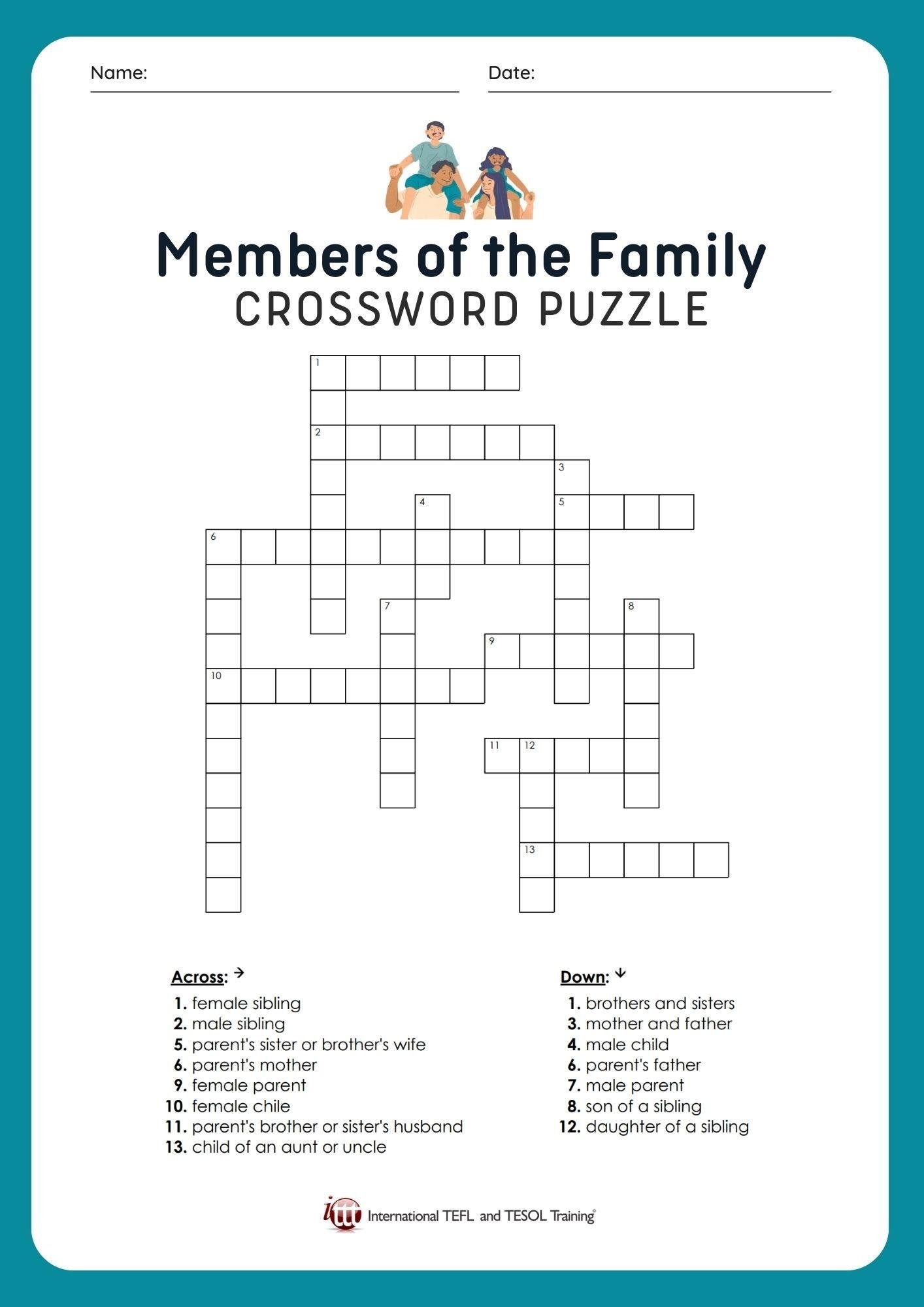 Mother Of Crossword Puzzles