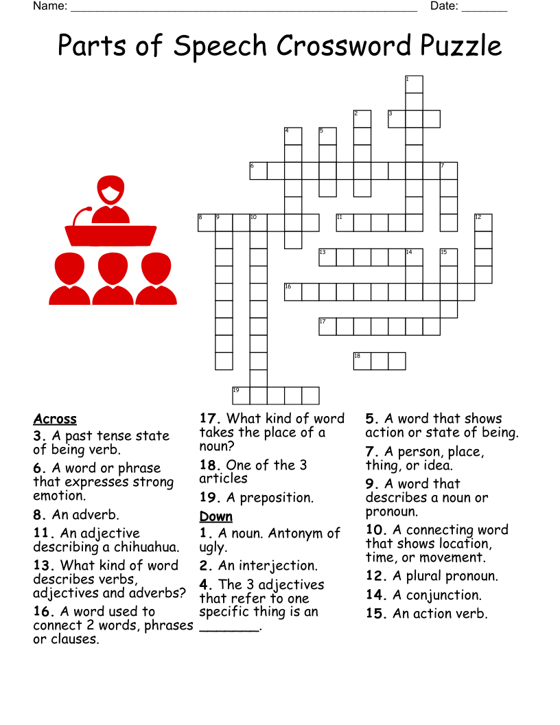 English Crossword Puzzles With Answers