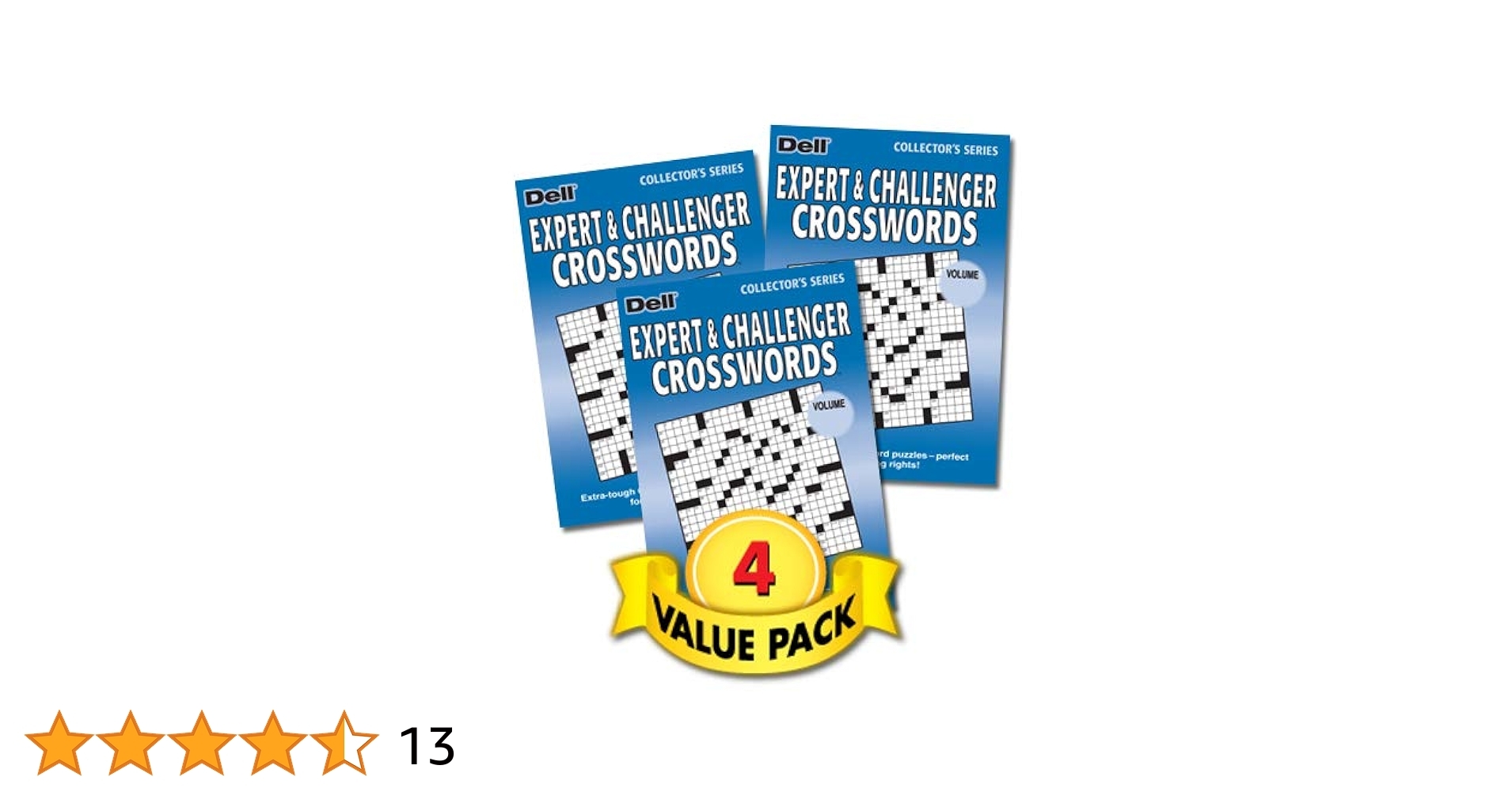 Expert Challenger Crosswords Puzzles For Teens Adults Seniors 4 Pack Paperback Penny Press Dell Magazines Penny Press Dell Magazines Amazon Books