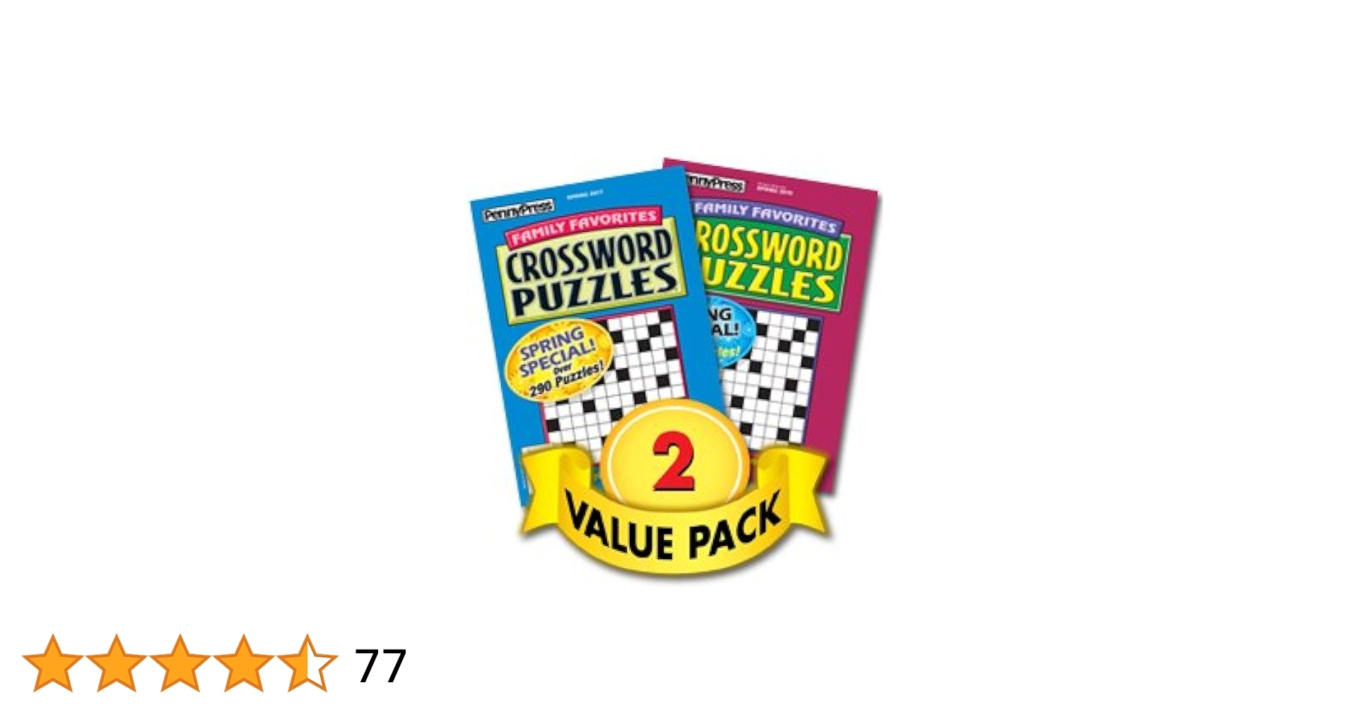Family Favorites Crossword Volumes 2 Pack Penny Press Dell Magazines Amazon Books