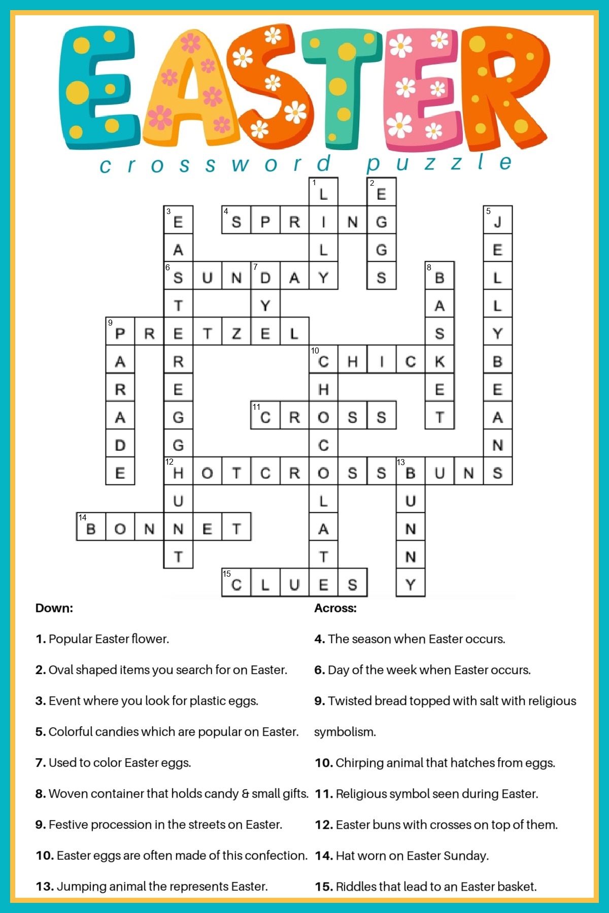 Free Printable Difficult Crossword Puzzles