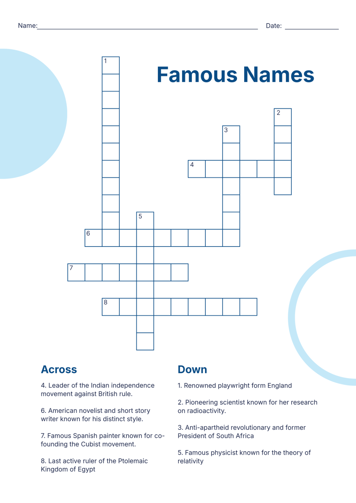 Indian Crossword Puzzles Online