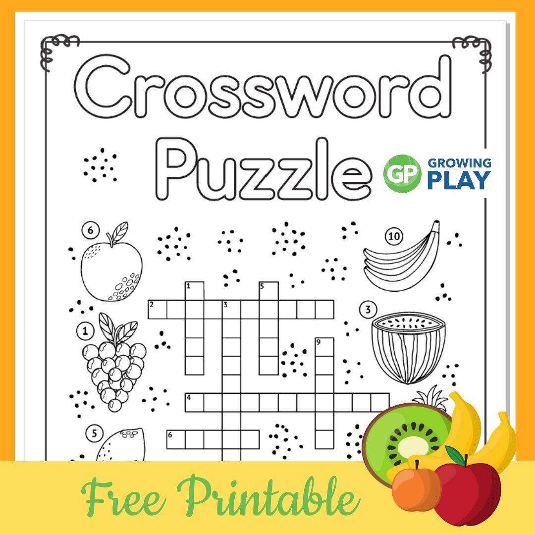 Easy Crossword Puzzles Free Printable