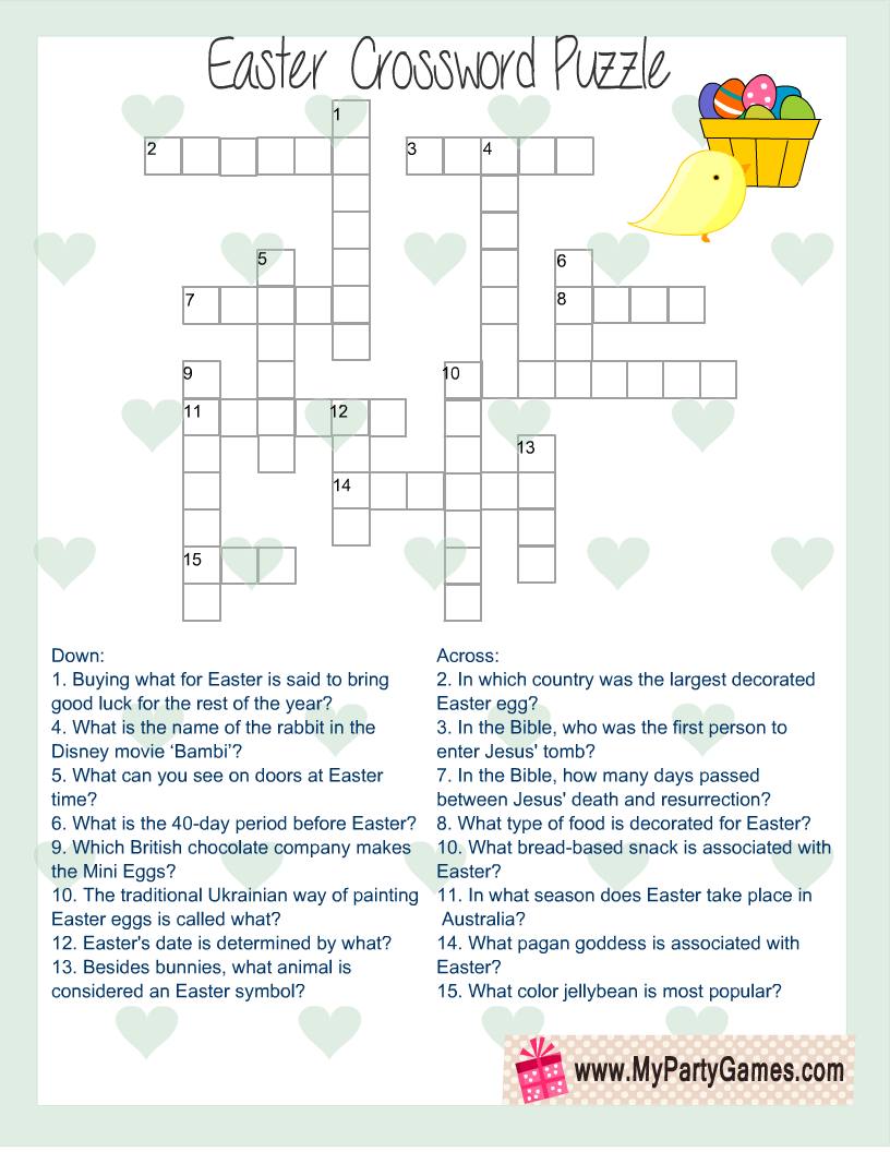 Adult Free Crossword Puzzles