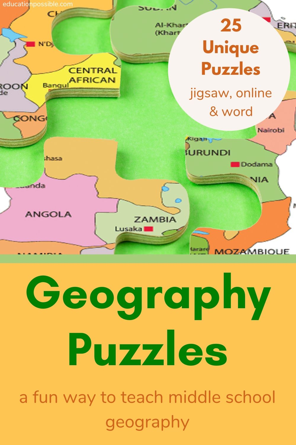 Crossword Puzzles Usa Geography
