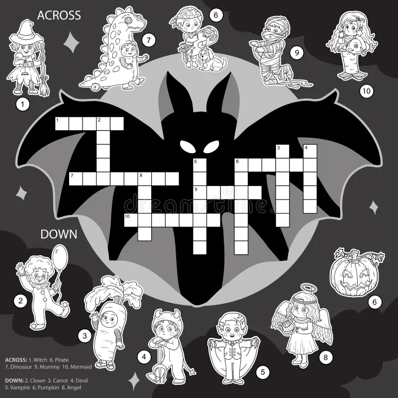 Halloween Crossword Puzzle Stock Illustrations 188 Halloween Crossword Puzzle Stock Illustrations Vectors Clipart Dreamstime