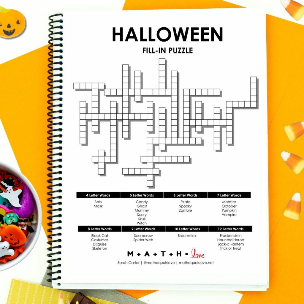 Word Fill In Crossword Puzzles Free Printable