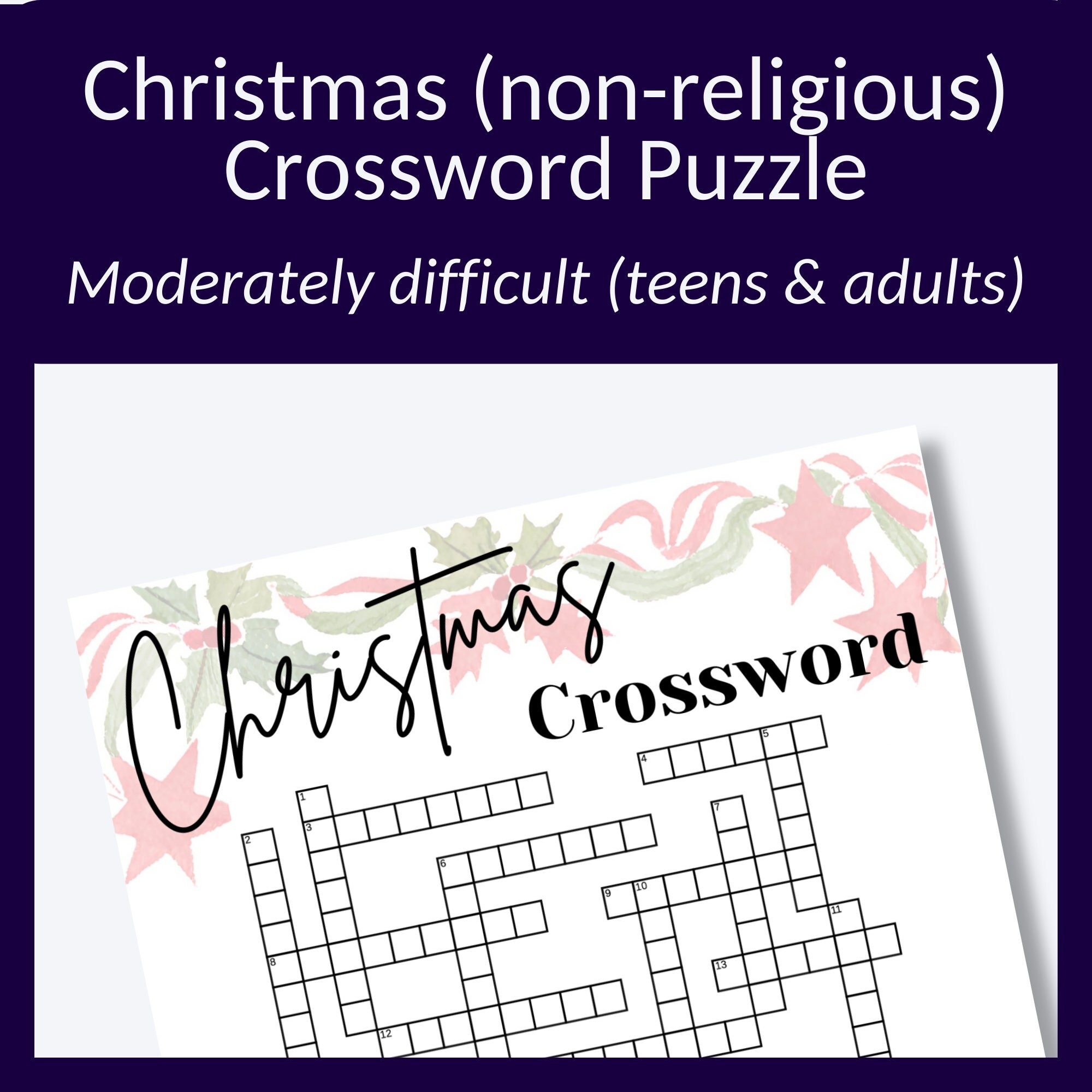 Free Difficult Crossword Puzzles