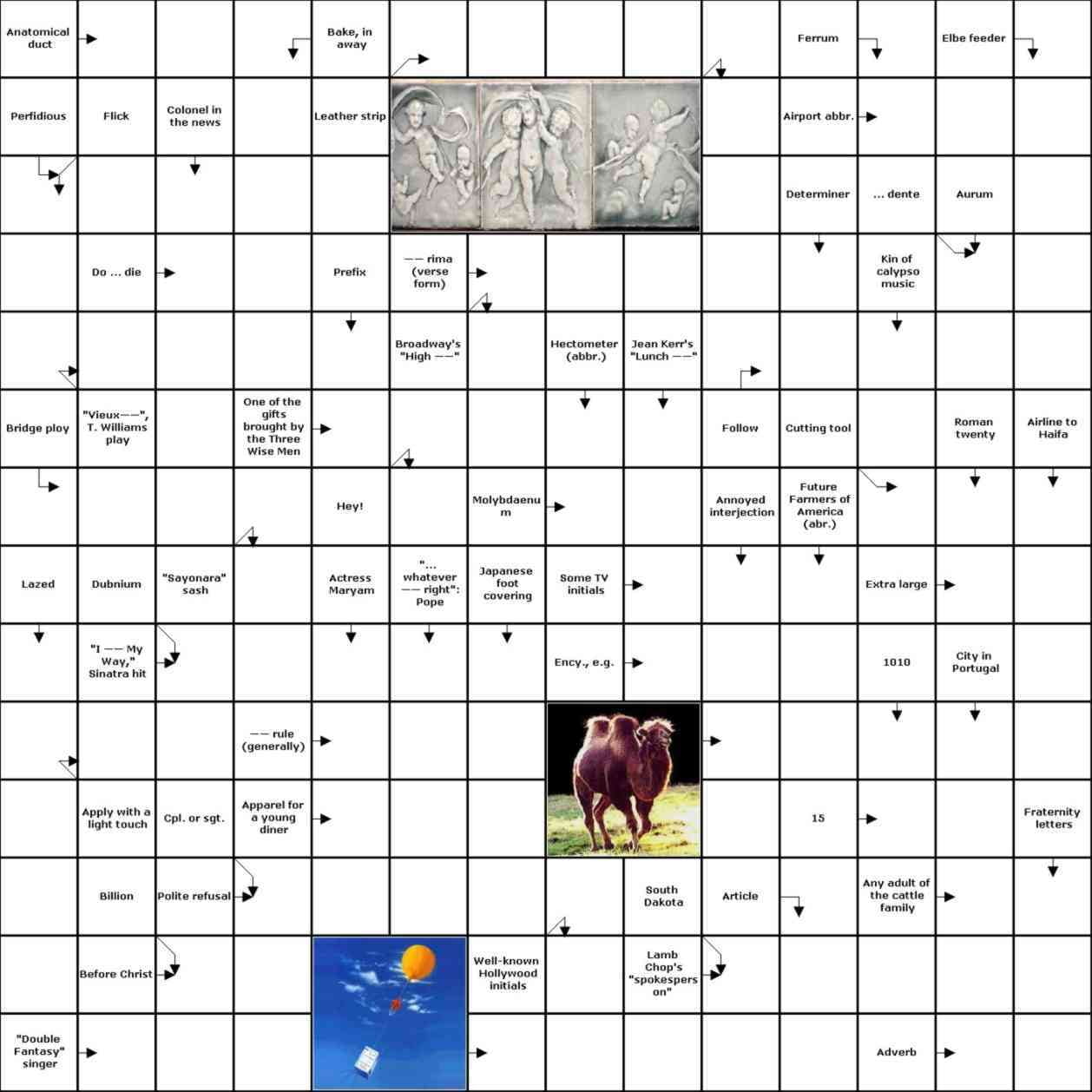 Maker Of Crossword Puzzles