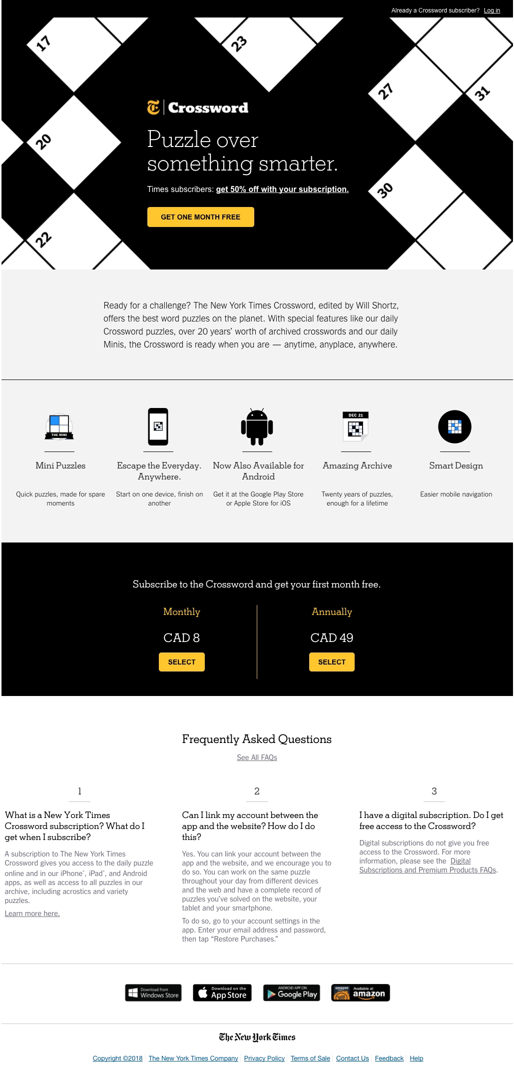 Ny Times Crossword Puzzles Online