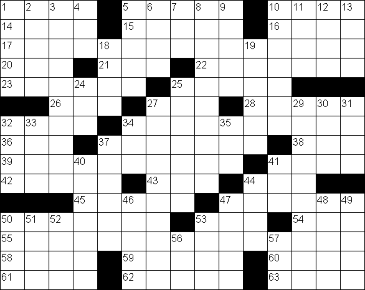 How To Make Money By Creating And Selling Crossword Puzzles HubPages