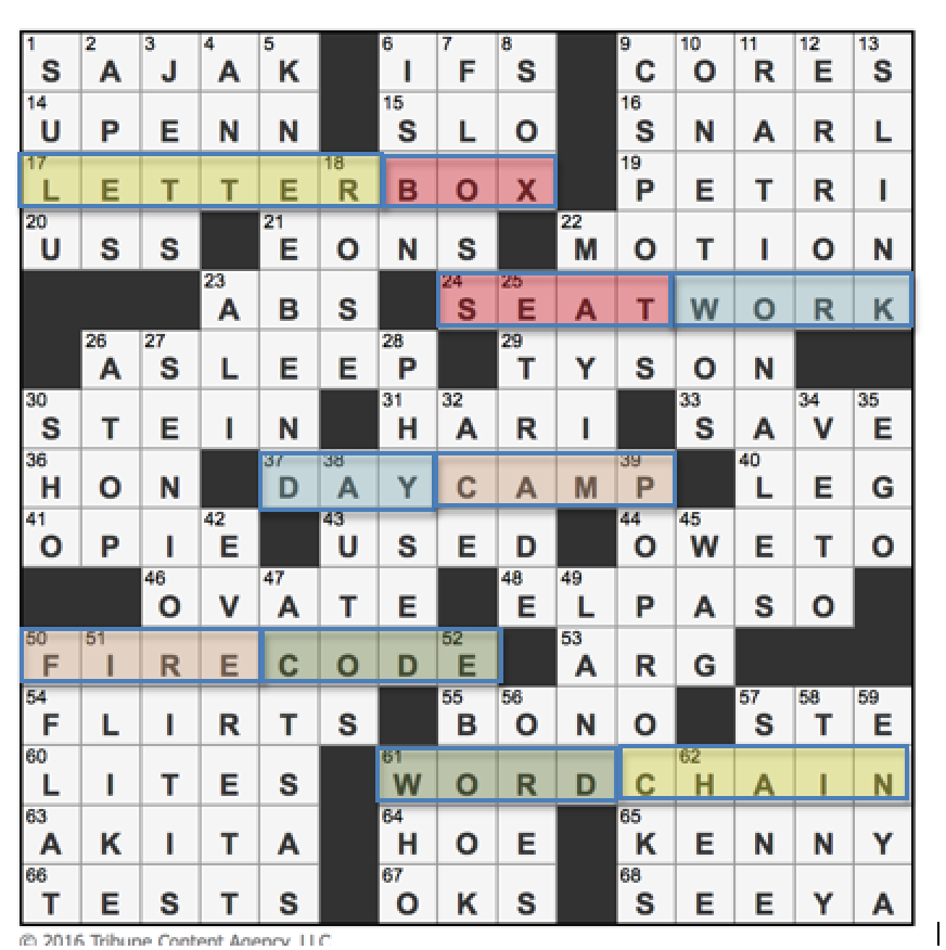 Times Crossword Puzzles Today