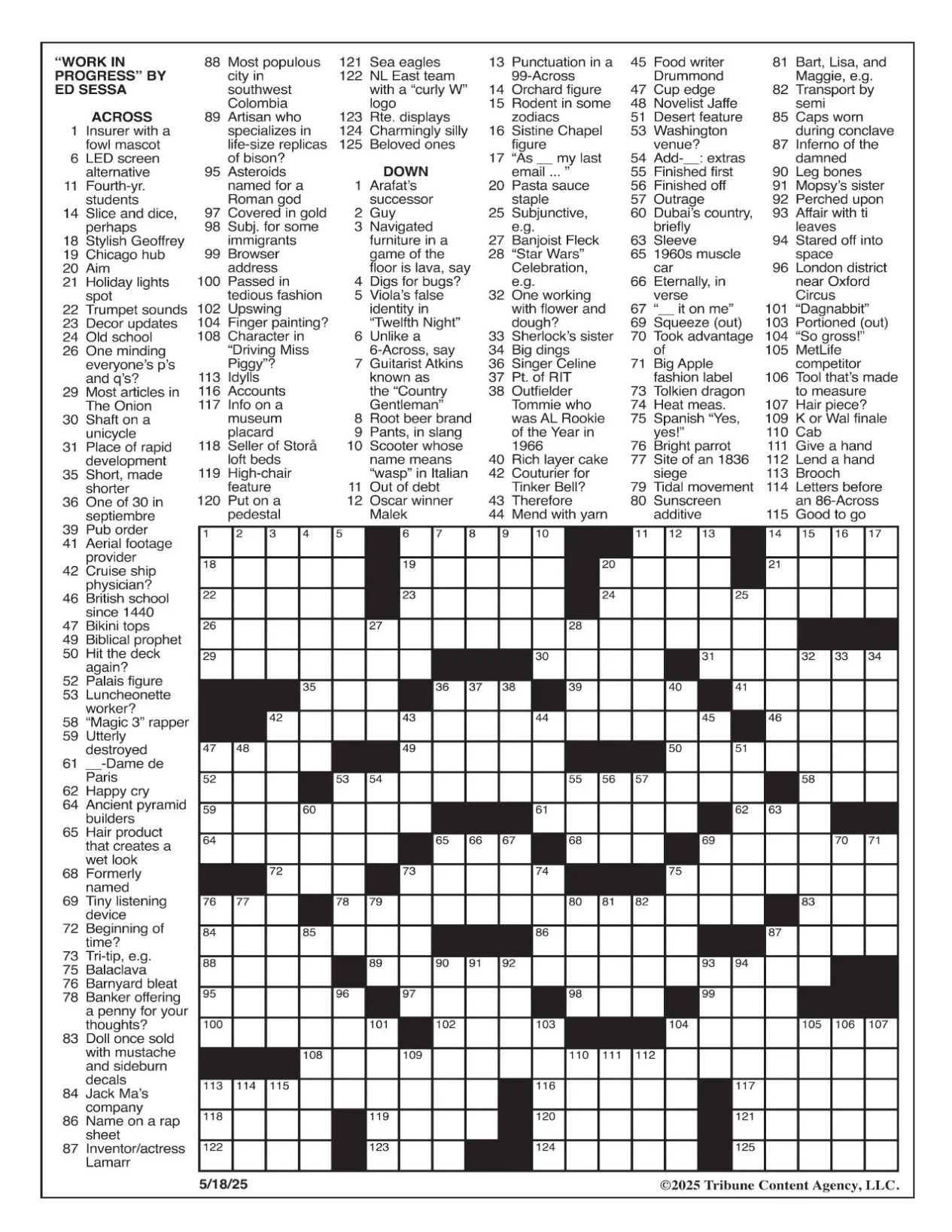 New York Times Crossword Puzzles Free