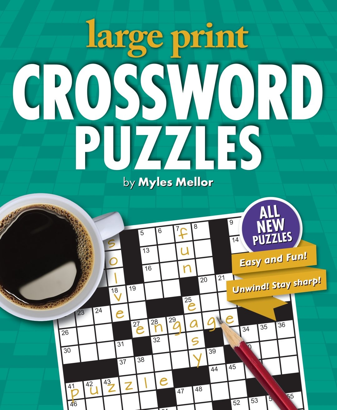 Large Print Crossword Teal Green PAPP International