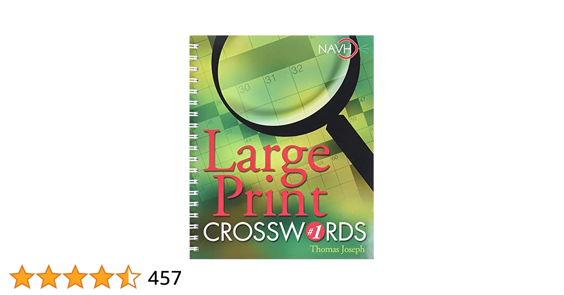 Large Print Crossword Puzzles Books