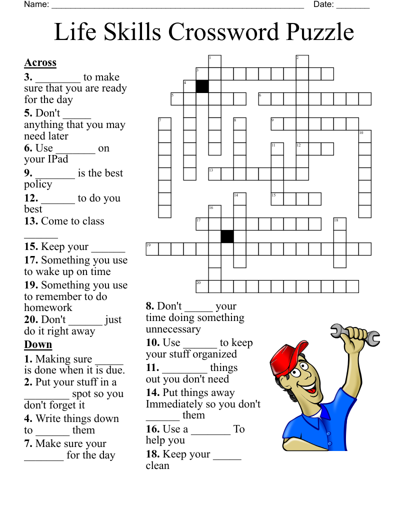 Pic Of A Crossword Puzzle