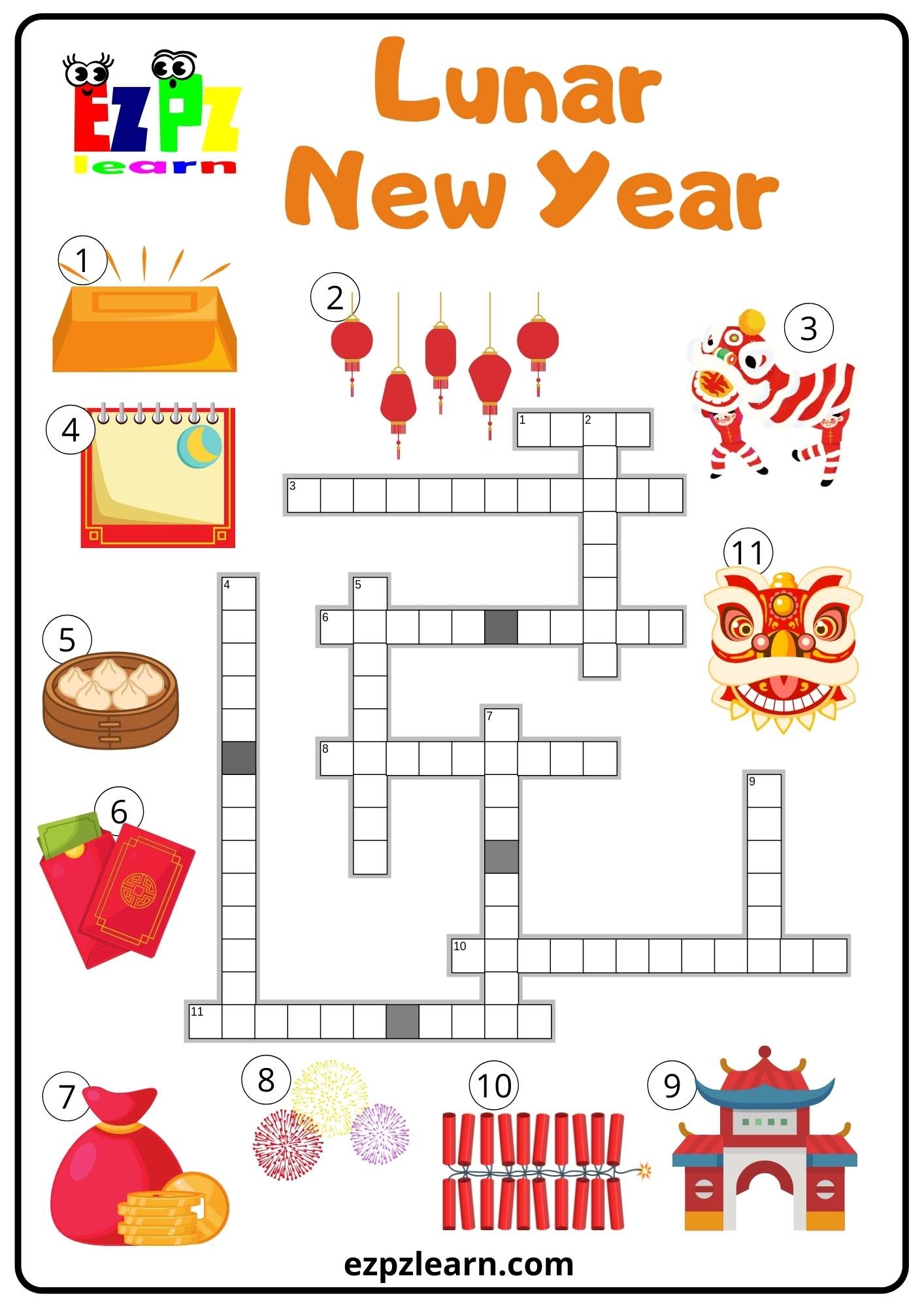 Lunar Chinese New Year Ezpzlearn
