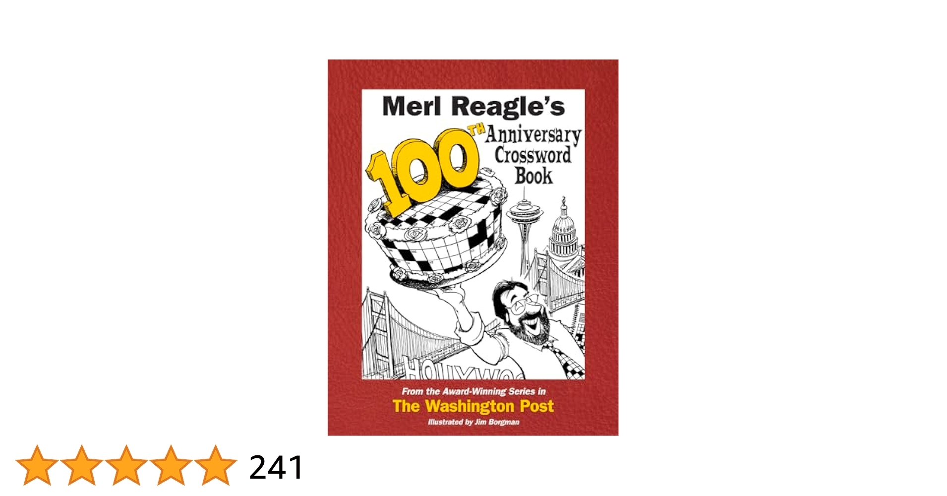 Merl Reagle s 100th Anniversary Crossword Book Reagle Merl Borgman Jim 9780989782500 Amazon Books