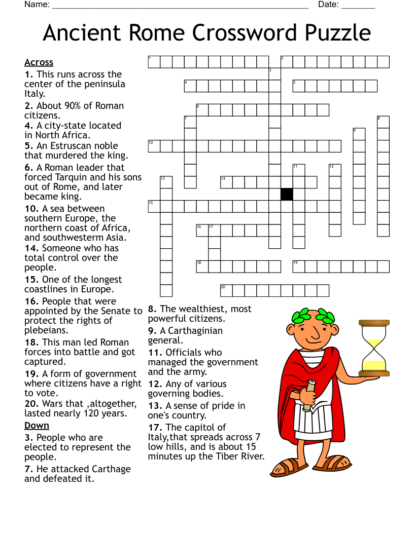 Military History Crossword WordMint