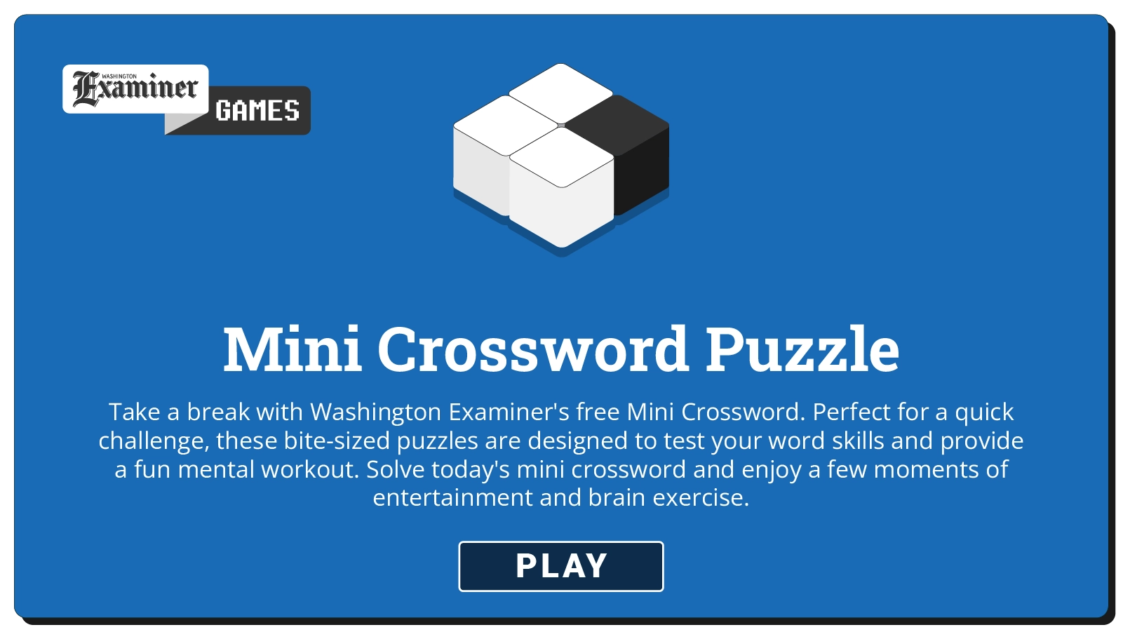 Free Mini Crossword Puzzles