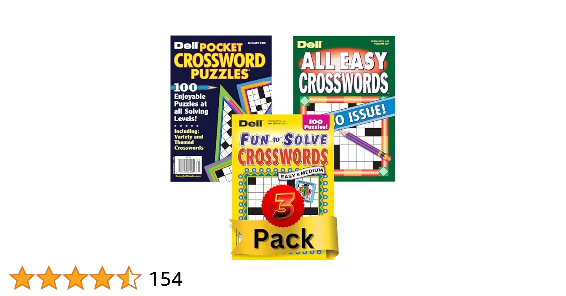 Dell Crossword Puzzles Easy