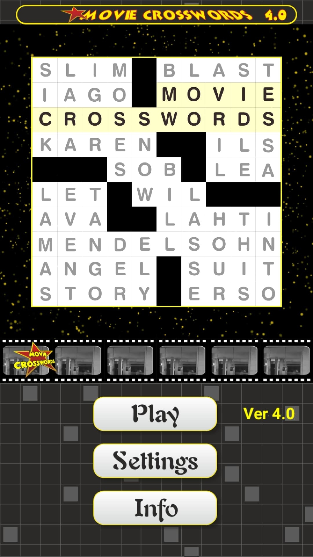 movie crosswords game fun way to hone hollywood knowledge