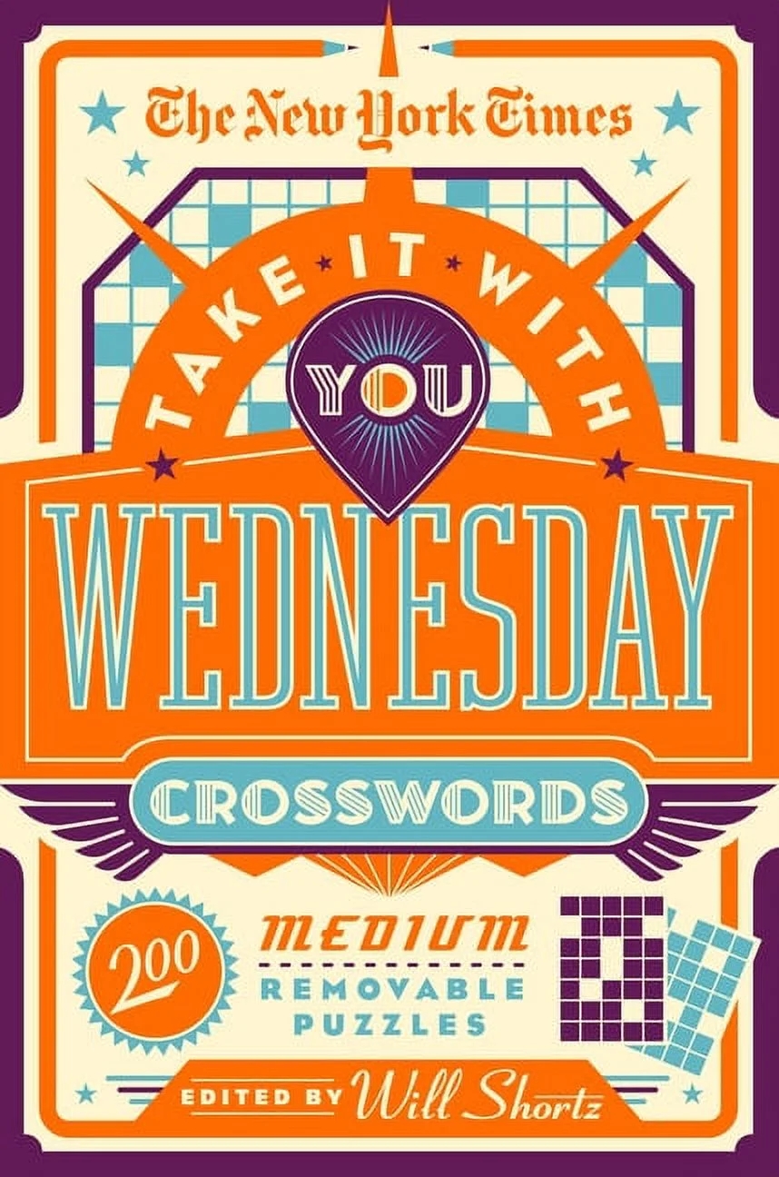 New York Times Crossword Puzzle Books In Game Activity Books Walmart