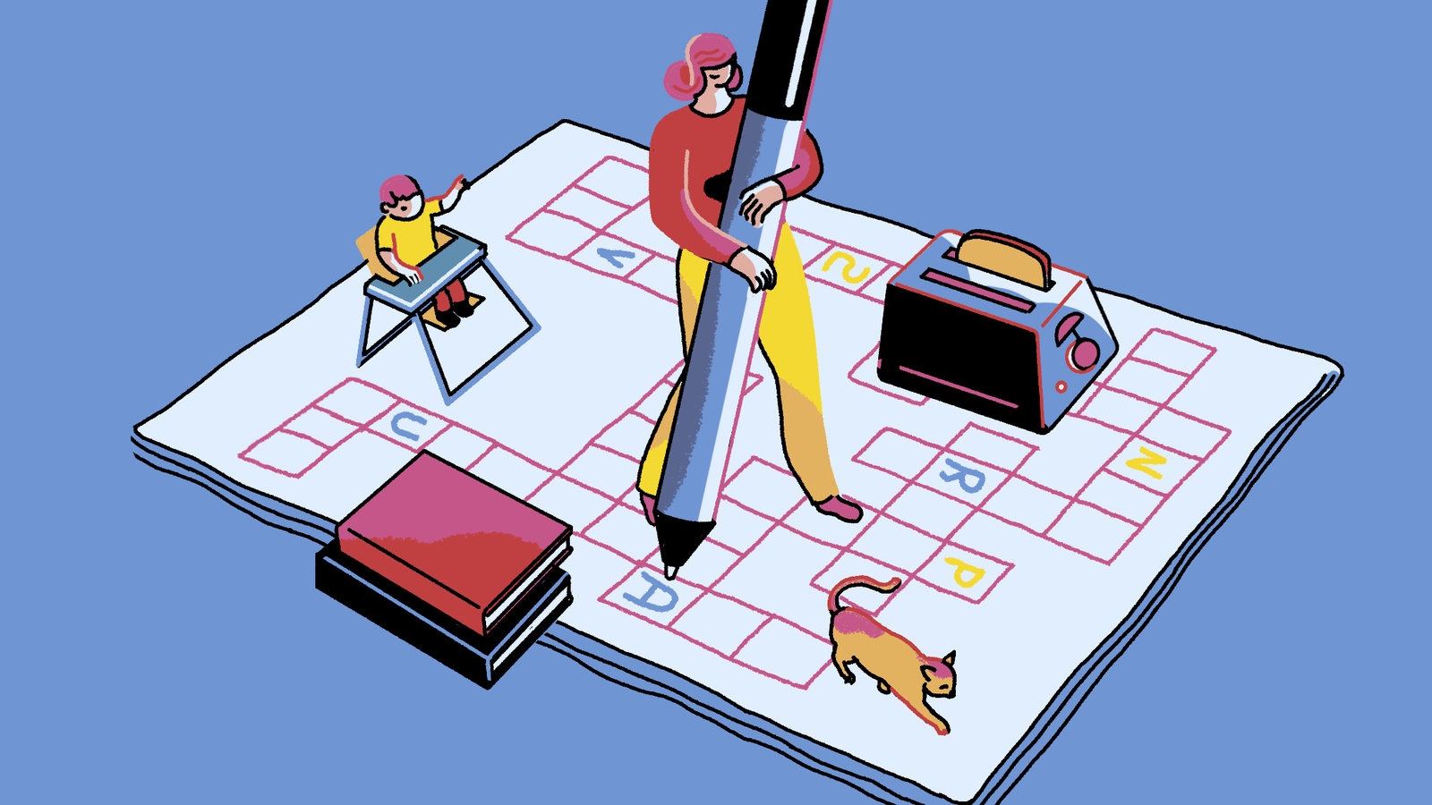Out Of The Fog How Solving Puzzles Cured My Mommy Brain The New York Times