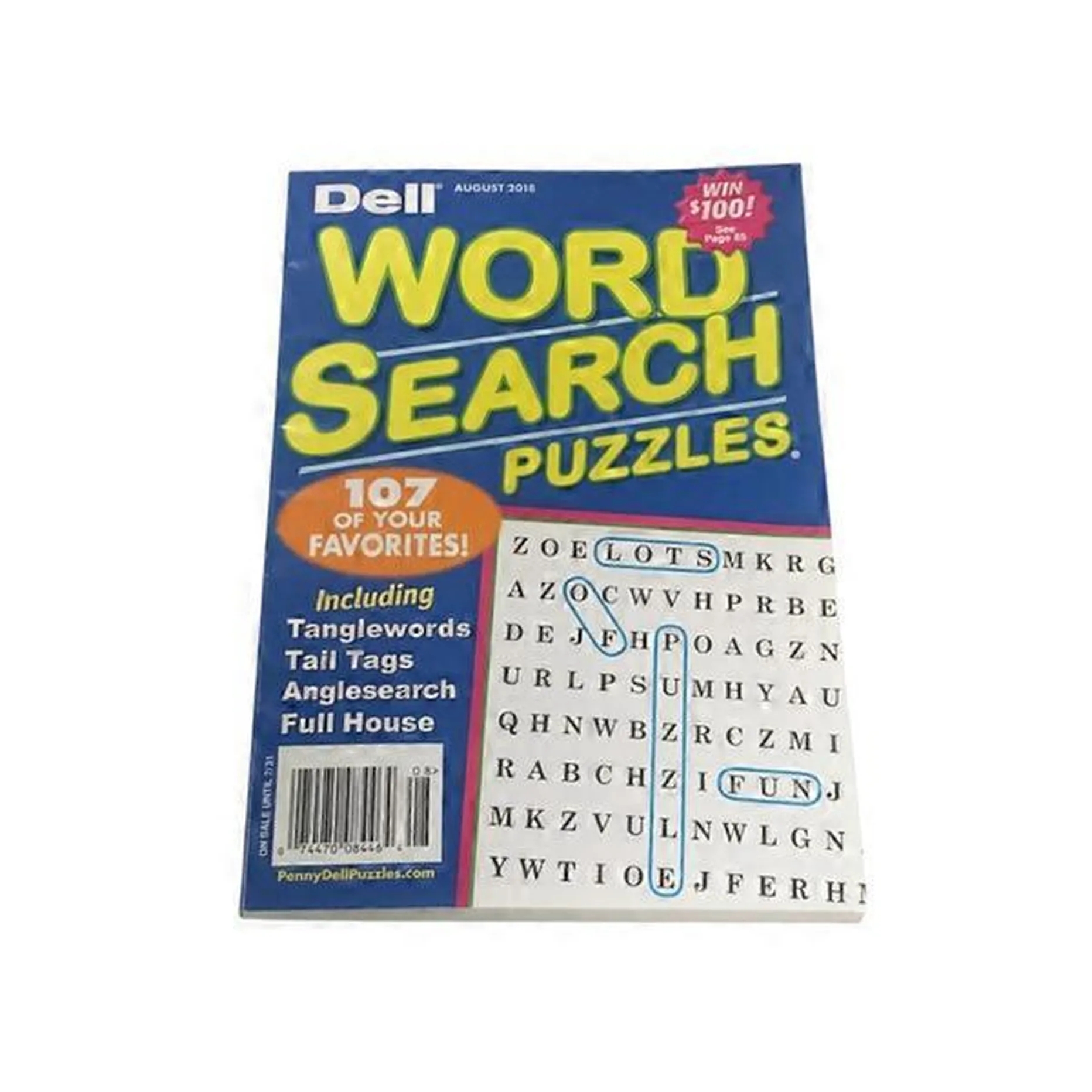 Penny Dell Puzzles Dell Word Search 1 Ct Delivery Or Pickup Near Me Instacart