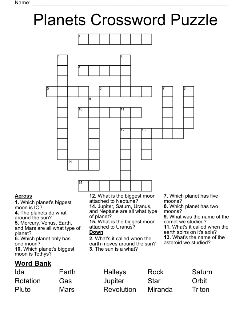 Crossword Puzzles Io